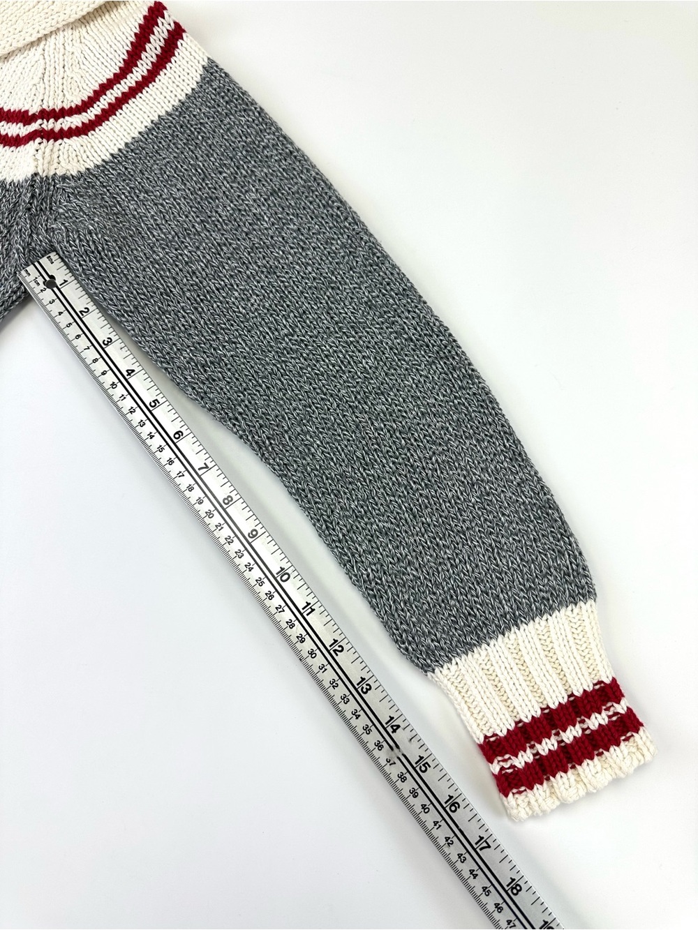Cotton Country Parkhurst Cabin Cardigan Shawl Collar Cotton Knit Small Cabincore - Picture 8 of 11